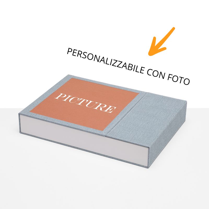 Cofanetto Luxury con inserto fotografico sul fronte