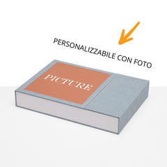 Cofanetto Luxury con inserto fotografico sul fronte